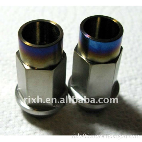 titanium color lug nuts,titanium screw,titanium bolt nut